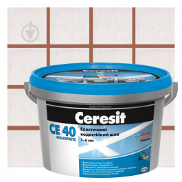 Ceresit СЕ 40 Aquastatic 2 кг кирпичный
