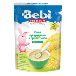 Bebi Каша безмолочная Кукурузная с пребиотиками 200 г