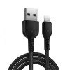 Hoco X20 Flash USB-A to Lightning 1m Black (6957531068808) - зображення 3