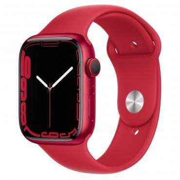 Apple Watch Series 7 GPS + Cellular 45mm (PRODUCT)RED A. Case w. (PRODUCT)RED S. Band (MKJC3, MKM83) - зображення 1