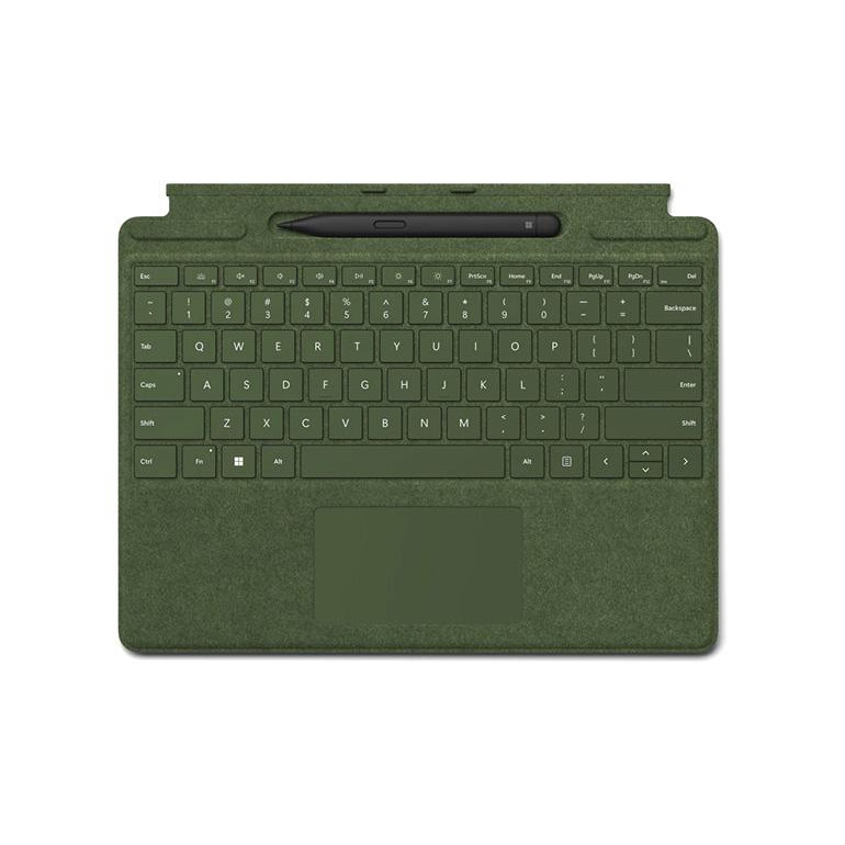 Microsoft Surface Pro Signature Keyboard Forest with Slim Pen 2 (8X6–00121) - зображення 1