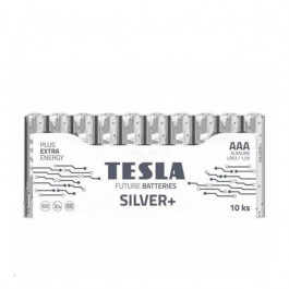 TESLA BATTERIES AAA bat Alkaline 10шт Silver+ 8594183392349