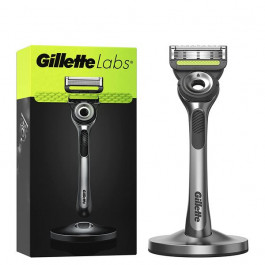 Gillette Станок  Labs with Exfoliating Bar Silver