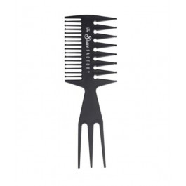 Nishman Чоловічий комбінований гребінець для волосся The Shave Factory 034 Tri-Comb