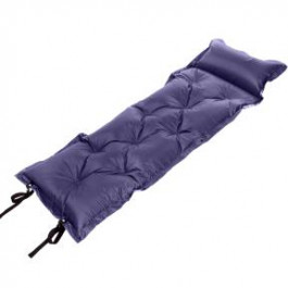  Самонадувающийся коврик с подушкой TY-0559 185х50см / темно-синий