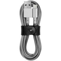 NATIVE UNION Tom Dixon Stash Coil Lightning Cable 1.2m Silver (COIL-L-SIL-TD)