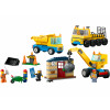 LEGO City Будівельна вантажівка й кулястий кран-таран (60391) - зображення 1