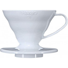 HARIO V60 01 пластиковый 300 мл White (VD-01W)