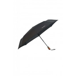 Samsonite Складна парасолька WOOD CLASSIC S BLACK