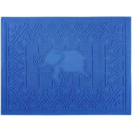 ARYA Рушник-килимок для ніг Boho  темно-синій 50х70 см (8680943098702)