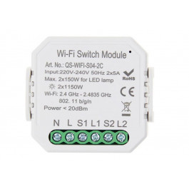 Tervix Pro Line WiFi Switch 2 клавіші (433421)