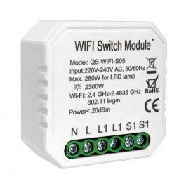 Tervix Pro Line WiFi Switch 1 клавіша/розетка (432421)