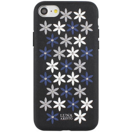 Luna Aristo Daisies Case Black for iPhone 8 Plus/7 Plus (LA-IP8DAS-BLK-1)