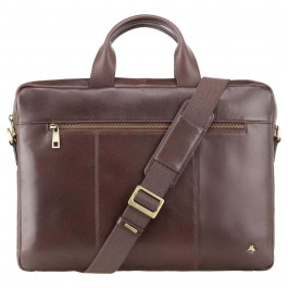 Visconti Мужская кожаная сумка  Charles с отд/для ноутбука 13" Brown (ML28 BRN)