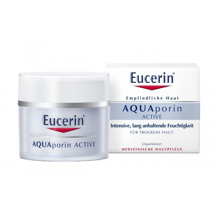 Eucerin Крем для сухой кожи  АКВАПорин Актив Интенсивное увлажнение 50 мл (4005800128295) - зображення 1