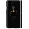 Endorphone 3D пластиковий матовий чохол на Google Pixel 4A 5G Чорна полуниця 3585m-2867-38754 - зображення 1