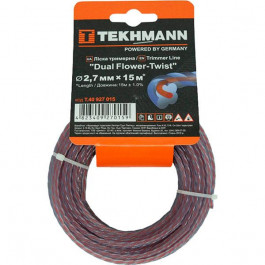 Tekhmann Леска для садових триммеров Flower-Twist 2.7 мм x 15 м (4823408270150)