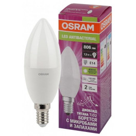 Osram LED Antibacterial 7W B40 E14 220V 4000K (4058075561557)