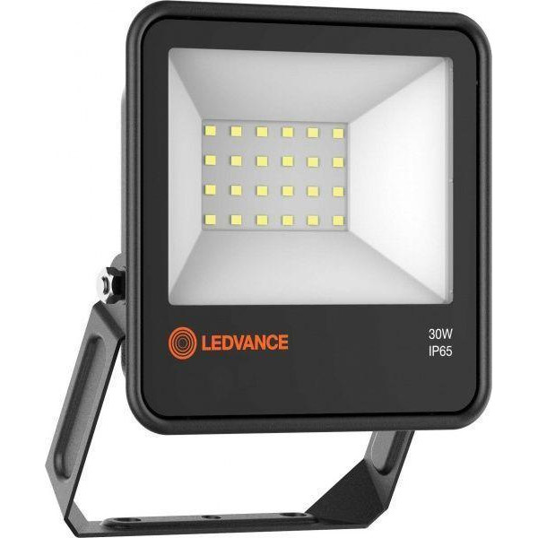 LEDVANCE Прожектор светодиодный  30 Вт IP65 черный Flood ECO G2 30W 6500K (4058075453425) - зображення 1