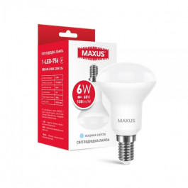 MAXUS LED R50 6W 4100K 220V E14 (1-LED-756)
