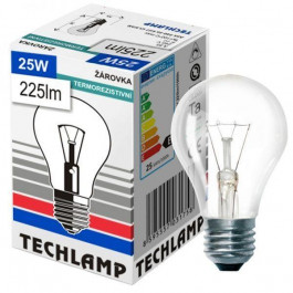 Techlamp Лампа накаливания A55 25 Вт E27 230 В прозрачная (8595557031758)
