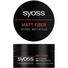 Syoss Matt Fiber Паста матирующая для стайлинга волос, фиксация 4 100 ml (9000101208542)
