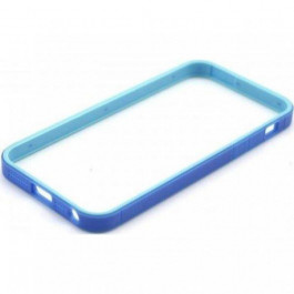 JCPAL Anti-shock Bumper 3 in 1 для iPhone 5S/5 Set-Blue (JCP3313)