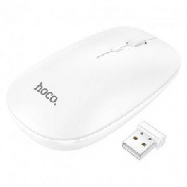 Hoco GM15 Art dual-mode business wireless mouse White
