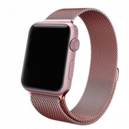 Epik Ремінець Milanese Loop Design для Apple watch 42mm/44mm Rose Gold