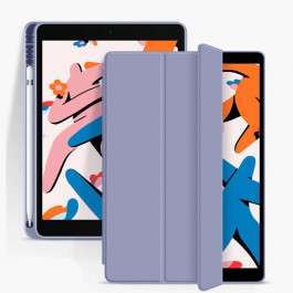 BeCover Tri Fold Soft TPU  з кріпленням Apple Pencil для Apple iPad Air 5 (2022) 10.9" Purple (708455)
