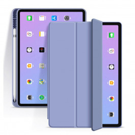 BeCover Чохол-книжка Tri Fold Soft TPU  з кріпленням Apple Pencil для Apple iPad 10.9" 2022 Purple (708463)