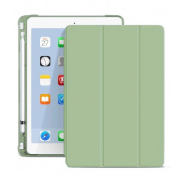 BeCover Чохол-книжка Soft Edge TPU  з кріпленням Apple Pencil для Apple iPad 10.9" 2022 Green (708490)