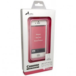 JCPAL Colorful 3 in 1 для iPhone 5S/5 Set-Pink (JCP3219)