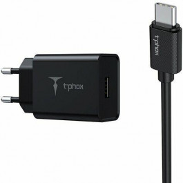 T-PHOX Mini 12W 2.4A + Type-C Black