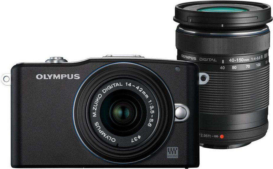 Olympus PEN E-PM1 Double Zoom kit (14-42, 40-150) - зображення 1