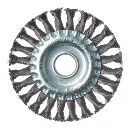 VITALS Щітка дискова  плетена сталь 125x22, 2м 0,5мм