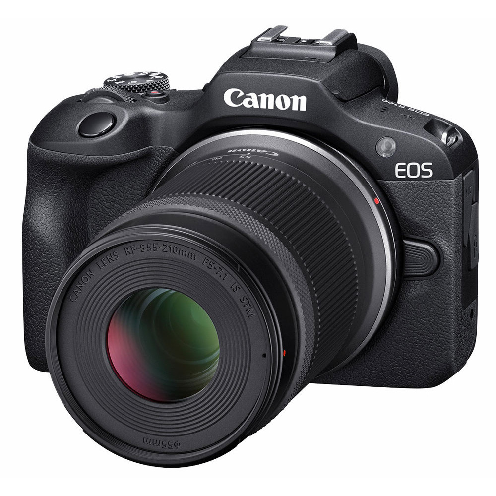 Canon EOS R100 kit 18-45mm + 55-210mm IS STM (6052C036) - зображення 1