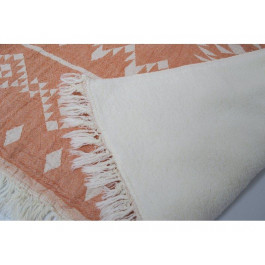 Barine Home Плед  Kilim бавовна і плюш 130x170 см Orange (SVT-2000022193023)