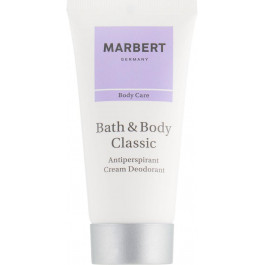 Marbert Дезодорант антиперспірантний крем  Bath & Body Classic Antiperspirant Cream Deodorant 50 мл