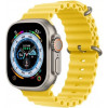 Apple Watch Ultra GPS + Cellular 49mm Titanium Case with Yellow Ocean Band (MNH93/MNHG3/MNHN3) - зображення 1