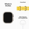 Apple Watch Ultra GPS + Cellular 49mm Titanium Case with Yellow Ocean Band (MNH93/MNHG3/MNHN3) - зображення 3