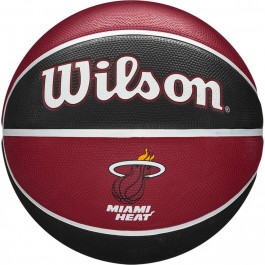 Wilson NBA Team Tribute Miami Heat Size 7 (WTB1300XBMIA)