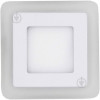 Blitz Leuchten Світильник точковий  з LED-підсвіткою 12 Вт 4000 К білий PRD S 2067 S 12+4W WH - зображення 1