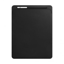 Apple Leather Sleeve for 12.9 iPad Pro - Black (MQ0U2)