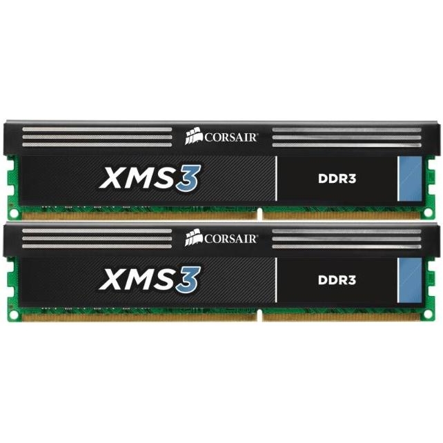 Corsair 8 GB (2x4GB) DDR3 1600 MHz (CMX8GX3M2A1600C9) - зображення 1