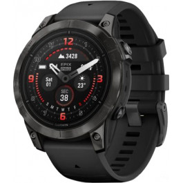 Garmin Epix Pro Gen 2 Sapphire 47mm Carbon G. DLC Tit. with Black Band (010-02803-10/11)