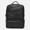 Keizer Leather Backpack (K1544-black) - зображення 2