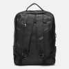 Keizer Leather Backpack (K1544-black) - зображення 3
