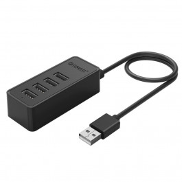 Orico 4 Port USB2.0 HUB with Data Cable and OTG Function ( W5P-U2-030-BK-PRO)