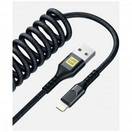 Luxe Cube Dynamic USB to Lightning 1.5m Black (4446689101557)